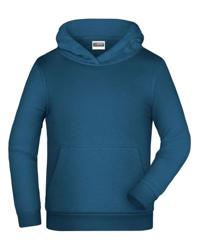 Basic-Hoody Children Petrol