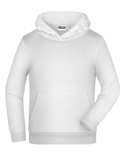 Basic-Hoody Children White