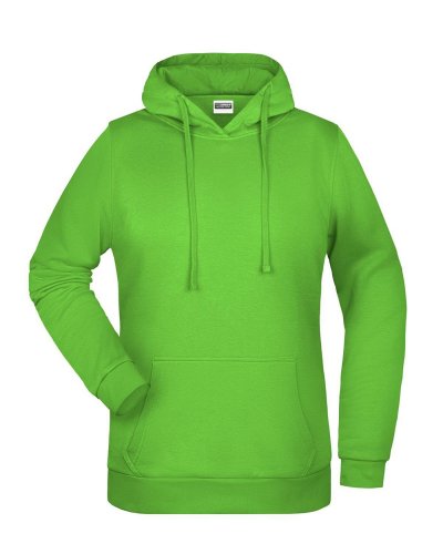 Basic Hoody Lady Lime Green