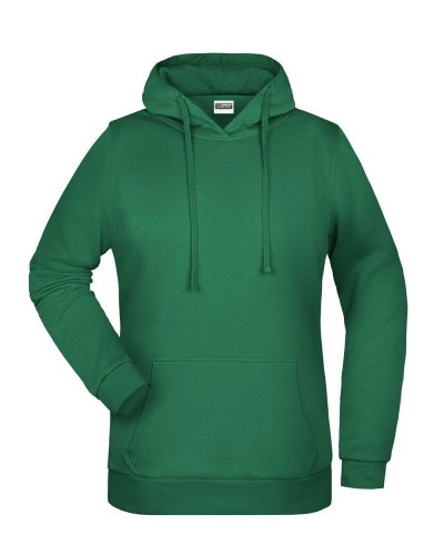 Basic Hoody Lady Irish Green