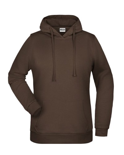 Basic Hoody Lady Brown