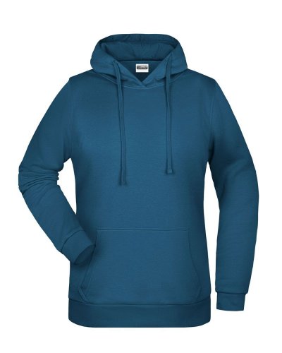 Basic Hoody Lady Petrol