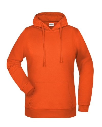 Basic Hoody Lady Orange