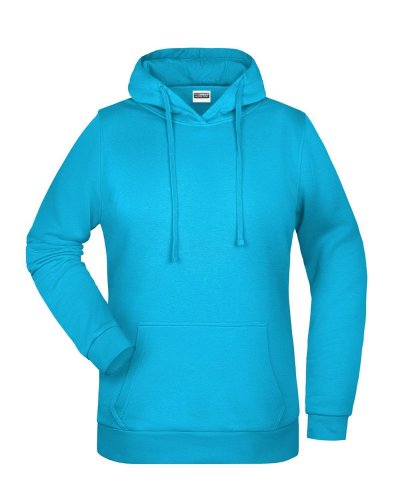 Basic Hoody Lady Turquoise