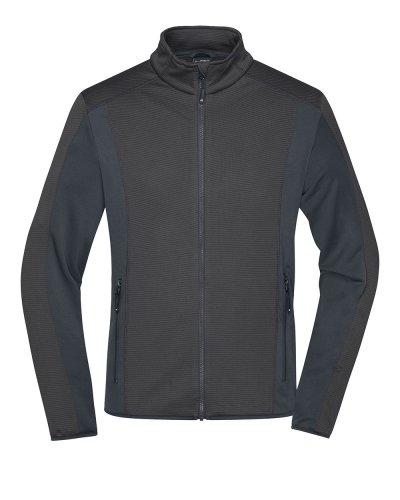 Men's Structure Fleece Jacket Black / Carbon