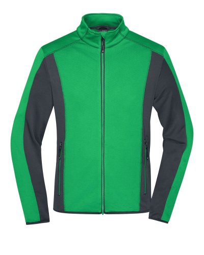 Men's Structure Fleece Jacket Fern-green/carbon