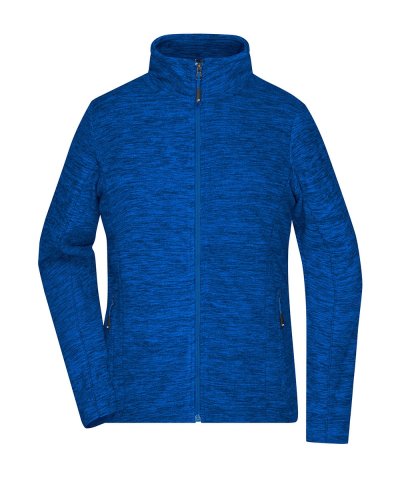 Ladies` Fleece Jacket Royal-melange/blu
