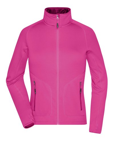 Ladies' Stretchfleece Jacket Pink/fuchsia
