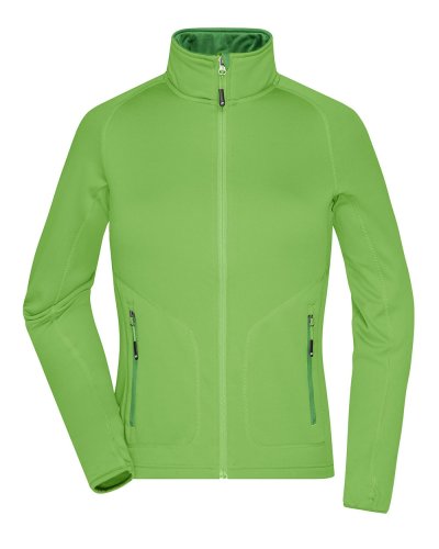 Ladies' Stretchfleece Jacket Spring-green/green