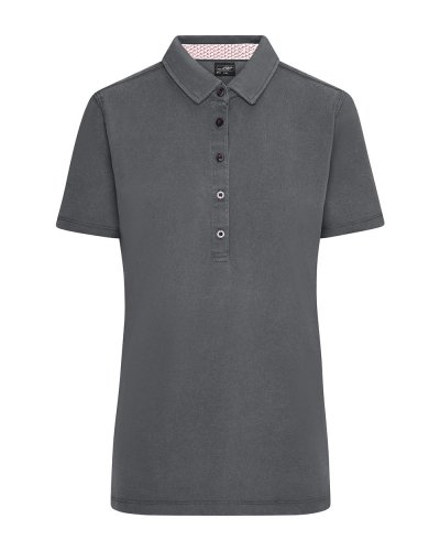 Ladies' Polo Graphite / White / Red