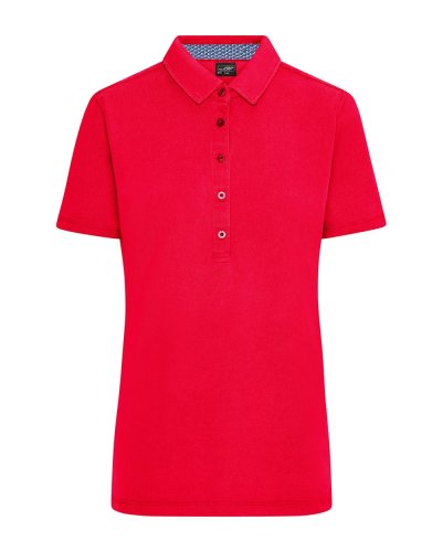 Ladies' Polo Red / Blue / White
