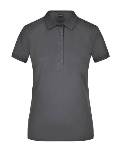 Polo da donna classica in piqué elasticizzato James & Nicholson
