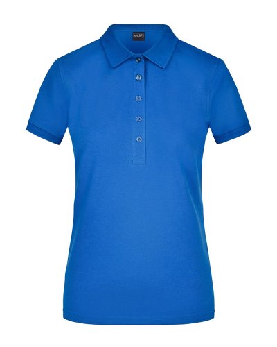 Polo da donna classica in piqué elasticizzato James & Nicholson Royal