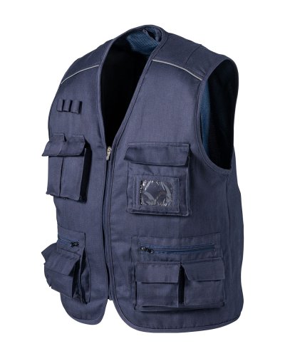 Gilet multi tasche misto