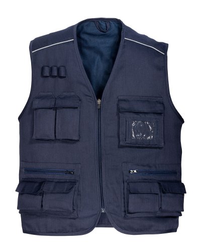 Gilet multi tasche misto