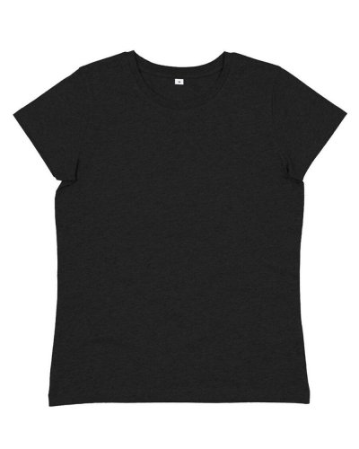 Women's Essential Organic T Charcoal Grey Melange