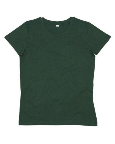 Women's Essential Organic T Forest Green