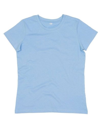 Women's Essential Organic T Sky Blue