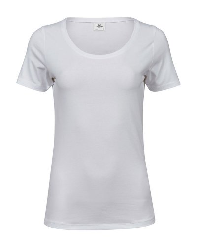 T-shirt donna Stretch White