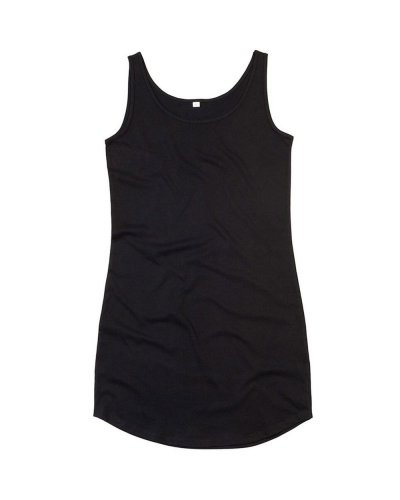 Vestito tank top sagomato Black