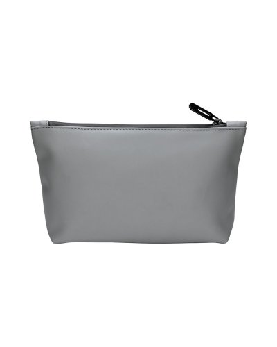 Beauty case con chiusura con zip Grigio