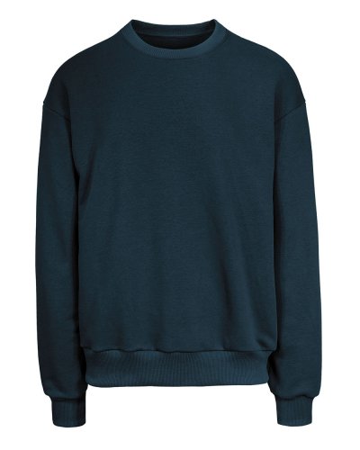 Felpa 365 over girocollo unisex Blu Navy