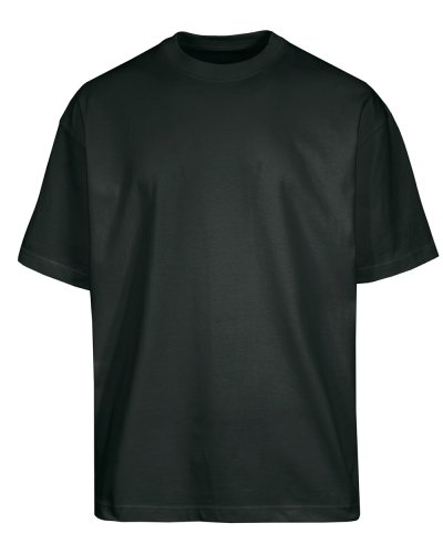Maglia over girocollo manica corta Nero