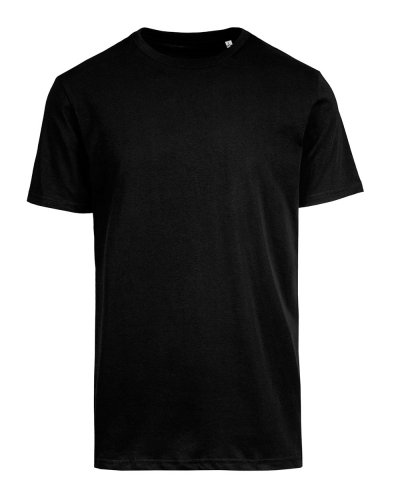 T-shirt uomo in cotone organico Nero