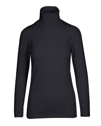 Maglia donna elasticizzata Nero