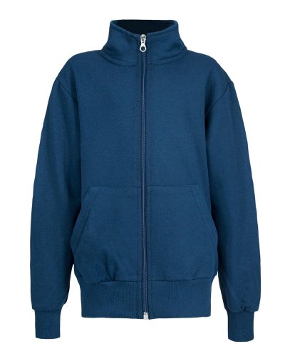 Jacket bambino in felpa Blu