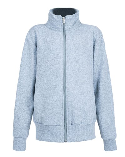 Jacket bambino in felpa Cenere