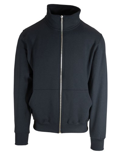 Felpa Stretch jacket zip lunga Blu