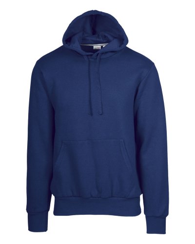 Felpa Cappuccio french terry manica dritta Royal Sport