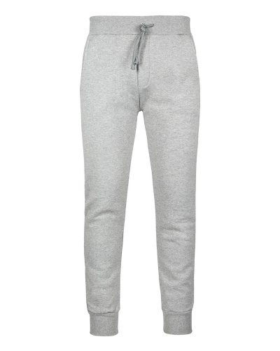 Pantalone in felpa soft Melange Chiaro