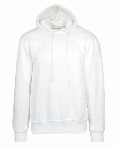 Felpa cappuccio senza marsupio Bianco
