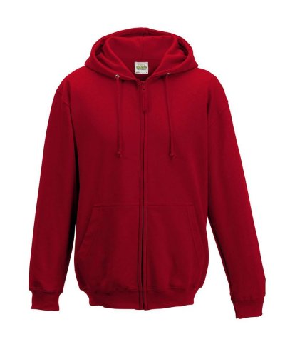 Felpa con cappuccio e zip intera Zoodie Fire Red