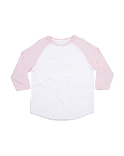 T-shirt a manica lunga Superstar Baseball T Pure White/Soft Pink
