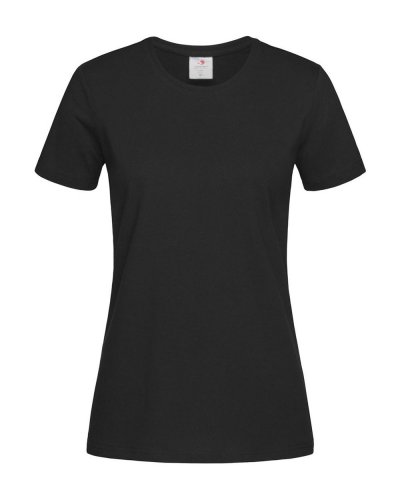 T-shirt donna Comfort 185 Black Opal