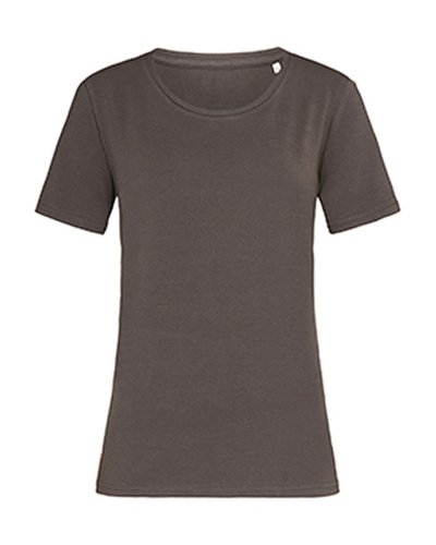 T-shirt donna girocollo Relaxed Claire Dark Chocolate