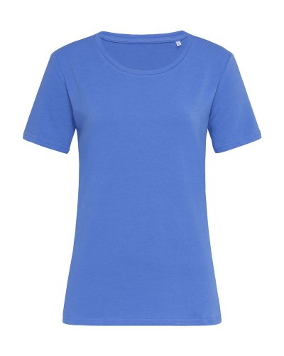 T-shirt donna girocollo Relaxed Claire Bright Royal