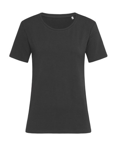 T-shirt donna girocollo Relaxed Claire Black Opal