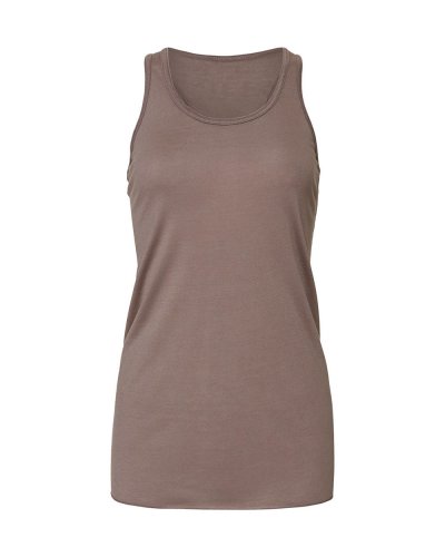 Tank Top Flowy schiena nuotatore Pebble Brown