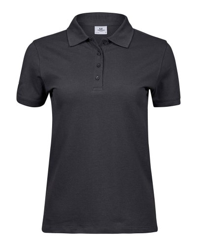 Polo donna pique Heavy Dark Grey