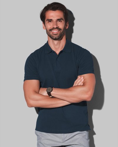 Polo manica corta Pique Henry
