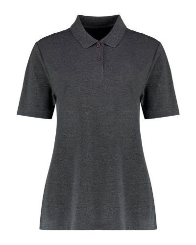Polo donna Regular Fit Workforce Dark Grey Marl