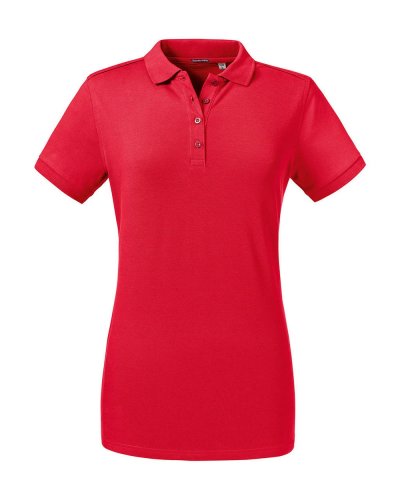 Polo donna Tailored Stretch Classic Red