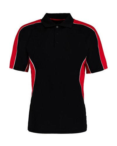 Polo Contrast Cooltex® Classic Fit Black/Red
