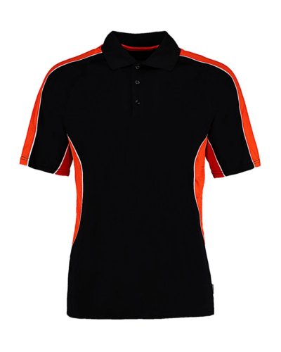 Polo Contrast Cooltex® Classic Fit Black/Orange