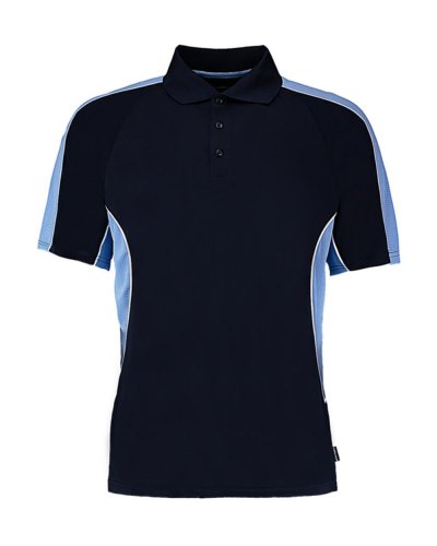 Polo Contrast Cooltex® Classic Fit Navy/Light Blue