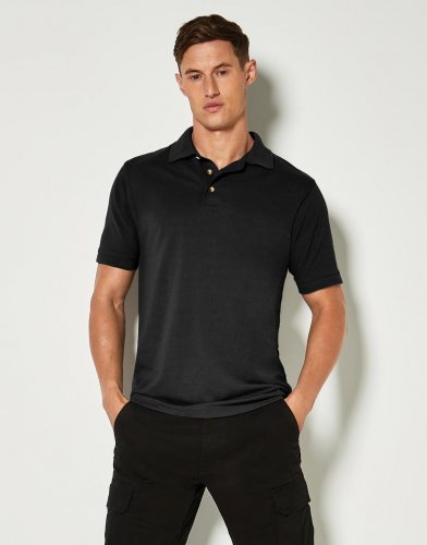 Polo Piqué Workwear Superwash® 60º Classic Fit Black